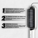 Deixe Seus Cabelos Lisos em Minutos Escova Multifunção