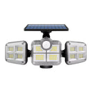 Holofote Solar Led 800W com 3 Cabeças - Sofisticado e Eficiente