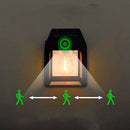 Arandela De Parede Externa Refletor Solar A Prova De Água Com Sensor Aproximação
