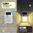 Arandela De Parede Externa Refletor Solar A Prova De Água Com Sensor Aproximação