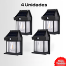 Arandela De Parede Externa Refletor Solar A Prova De Água Com Sensor Aproximação