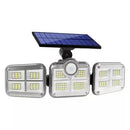 Holofote Solar Led 800W com 3 Cabeças - Sofisticado e Eficiente