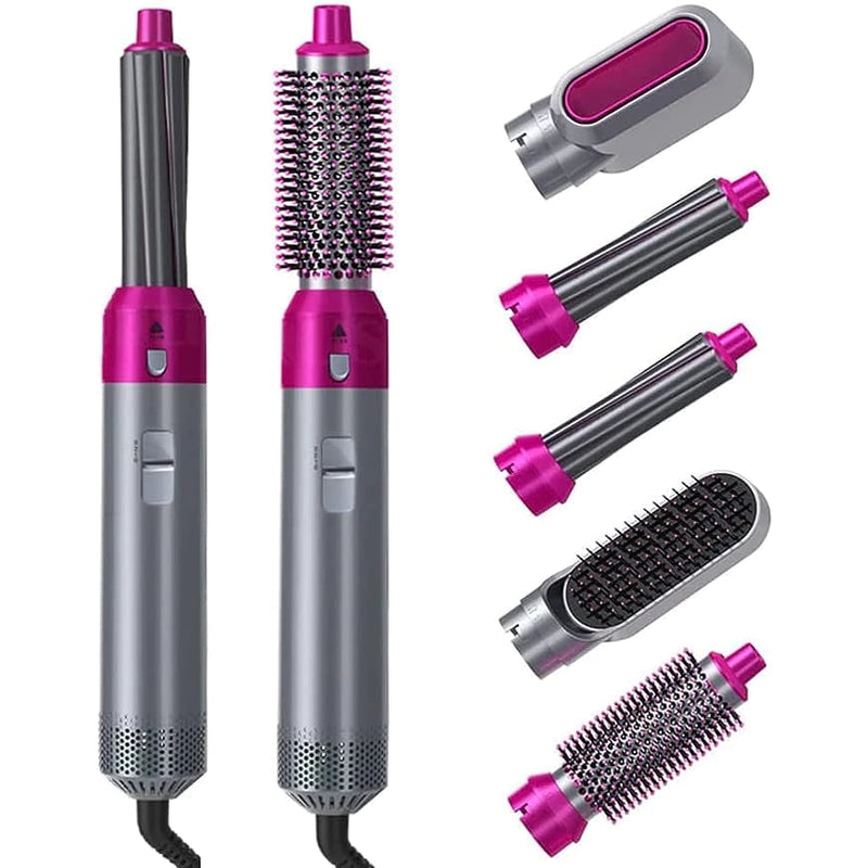Dany Hair Pro Styler - 5 em 1: Seca, Alisa, Baby liss, Volume e Escova!