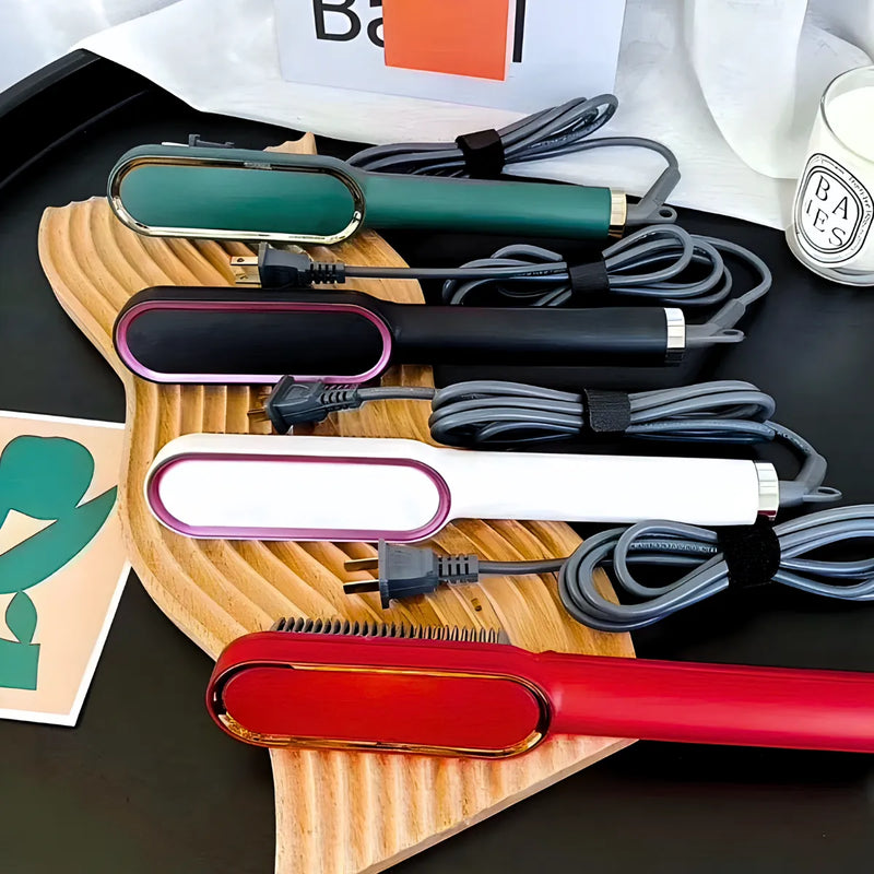 Deixe Seus Cabelos Lisos em Minutos Escova Multifunção