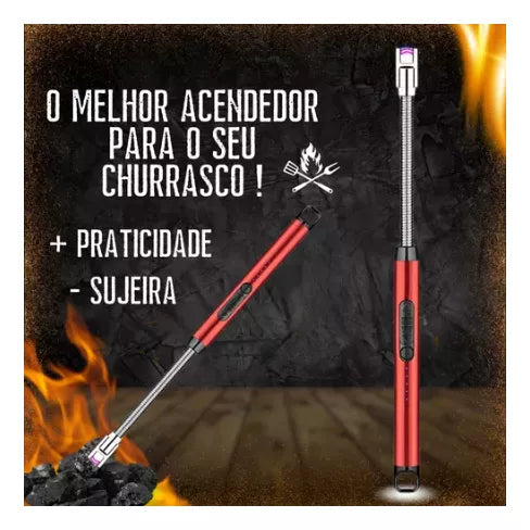 Acendedor Elétrico Definitivo - Recarregável