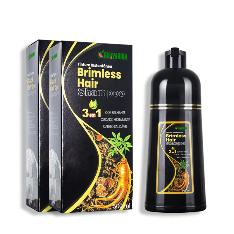 (Compre 01 e Leve 2)  Shampoo Brimless Botânico Natural 3 em 1 (Dura Até 6 Meses)