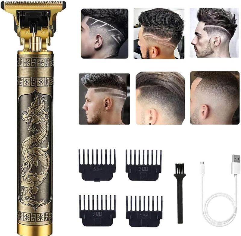 Máquina Profissional para Barba e Cabelo - DragonTech