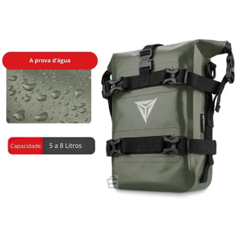 Mochila Impermeável para Moto