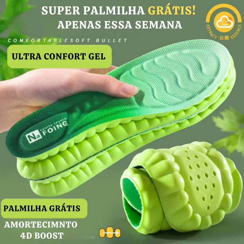 Tênis  Ultra Comfort Calce Fácil + Palmilha Ortopédicas mais Confortável