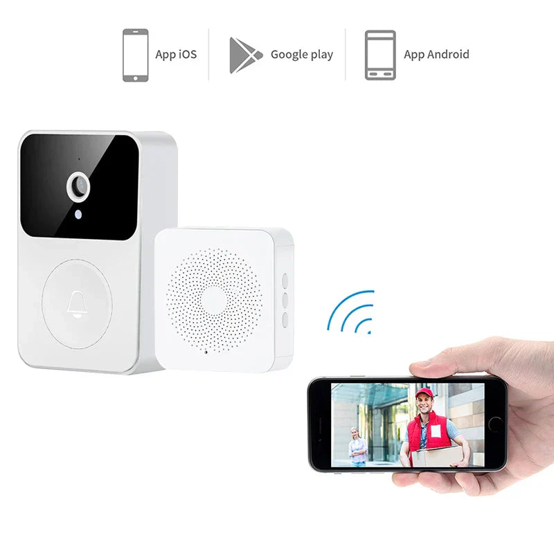 Campainha PRO Wifi Eletrônica Sem Fio com Câmera