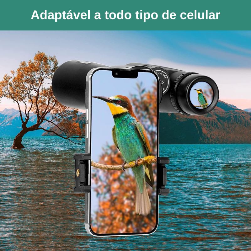 Binóculo Profissional HD - Longo Alcance e Visão Noturna - 50.000M