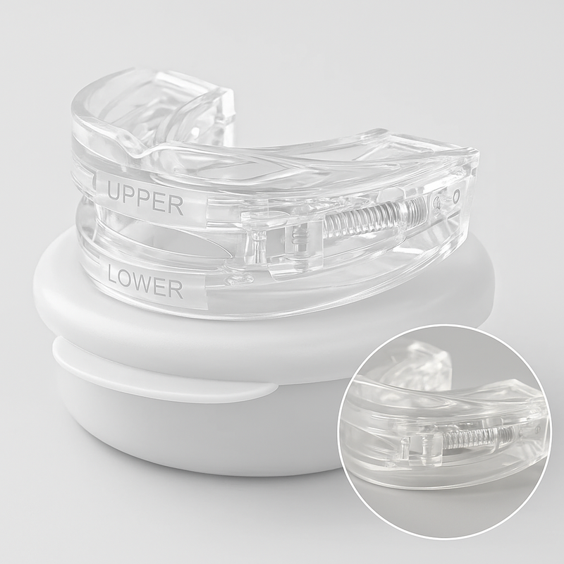 SleepGuard Pro — Anti Ronco Ajustável para Noites Silenciosas e Sono Restaurador!