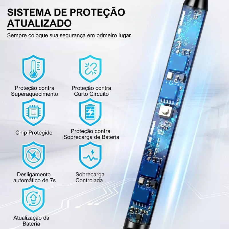 Acendedor Elétrico Definitivo - Recarregável